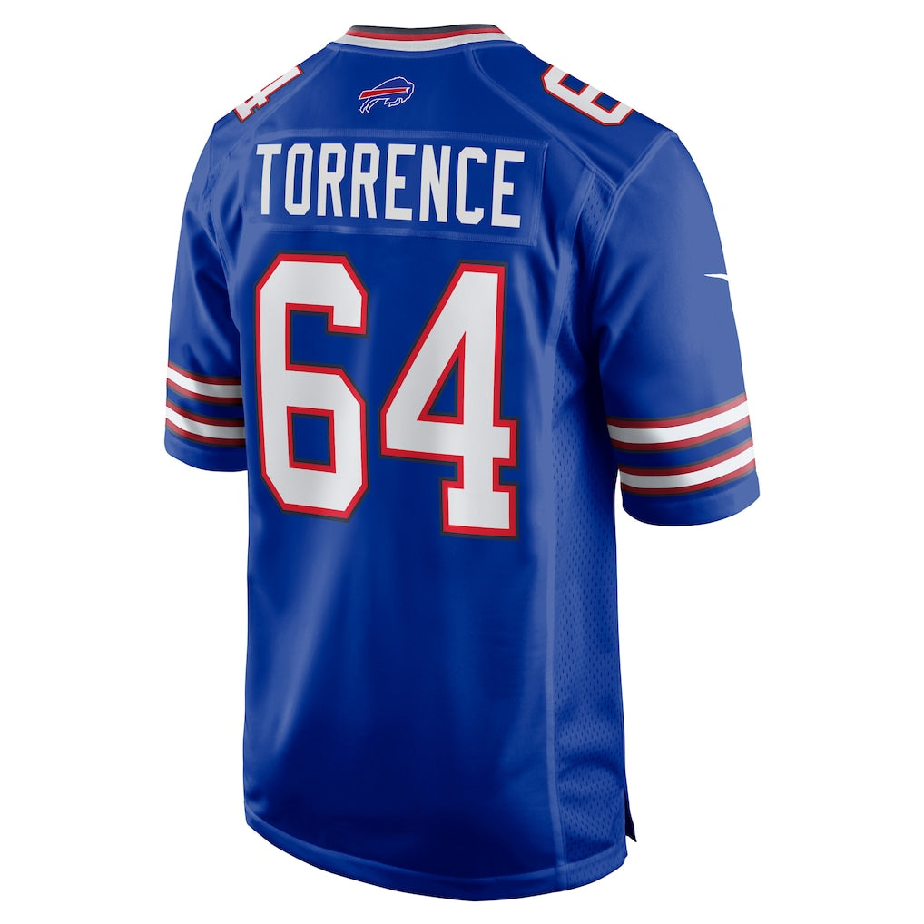 Davalo B.Bills #64 O'Cyrus Torrence Royal Home Game Jersey