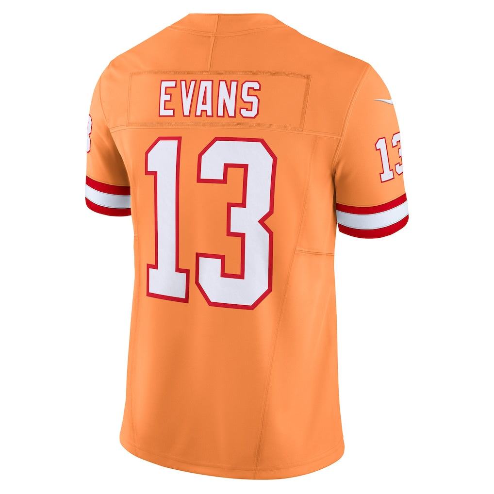 Davalo TB.Buccaneers #13 Mike Evans Orange Vapor F.U.S.E. Limited Jersey