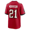 Davalo TB.Buccaneers #21 Benjamin Morrison Red Team Game Jersey