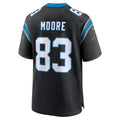 Davalo C.Panthers #83 David Moore Black Game Jersey
