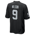 Davalo LV.Raiders #9 Tyree Wilson Black Game Jersey