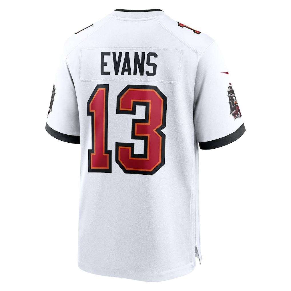 Davalo TB.Buccaneers #13 Mike Evans White 50th Season White Game Jersey