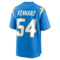 Davalo LA.Chargers #54 Kyle Kennard Powder Blue Team Game Jersey