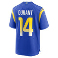 Davalo LA.Rams #14 Cobie Durant Royal Game Player Jersey