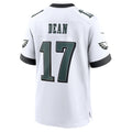 Davalo P.Eagles #17 Nakobe Dean White Game Jersey