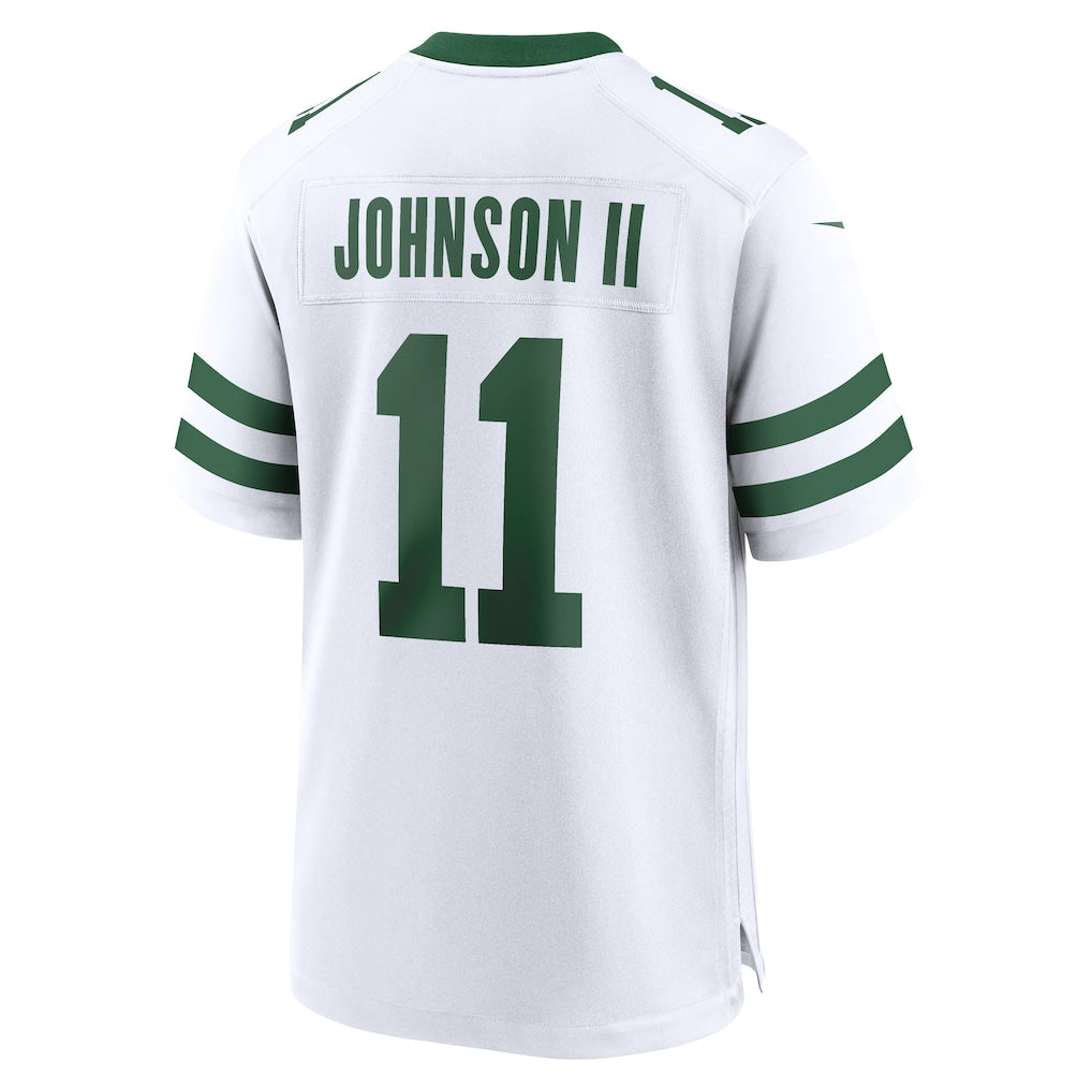 Davalo NY.Jets #11 Jermaine Johnson II Legacy White Game Jersey