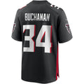 Davalo A.Falcons #34 Ray Buchanan Black Team Game Jersey