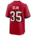 Davalo TB.Buccaneers #35 Jamel Dean Red Game Jersey