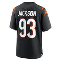 Davalo C.Bengals #93 McKinnley Jackson Black Game Jersey