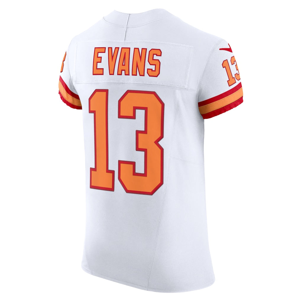 Davalo TB.Buccaneers #13 Mike Evans White The '76 Jersey Vapor F.U.S.E. Elite Jersey