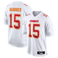 Davalo KC.Chiefs #15 Patrick Mahomes Player Carbon White Fashion Game Stitched Jerseys