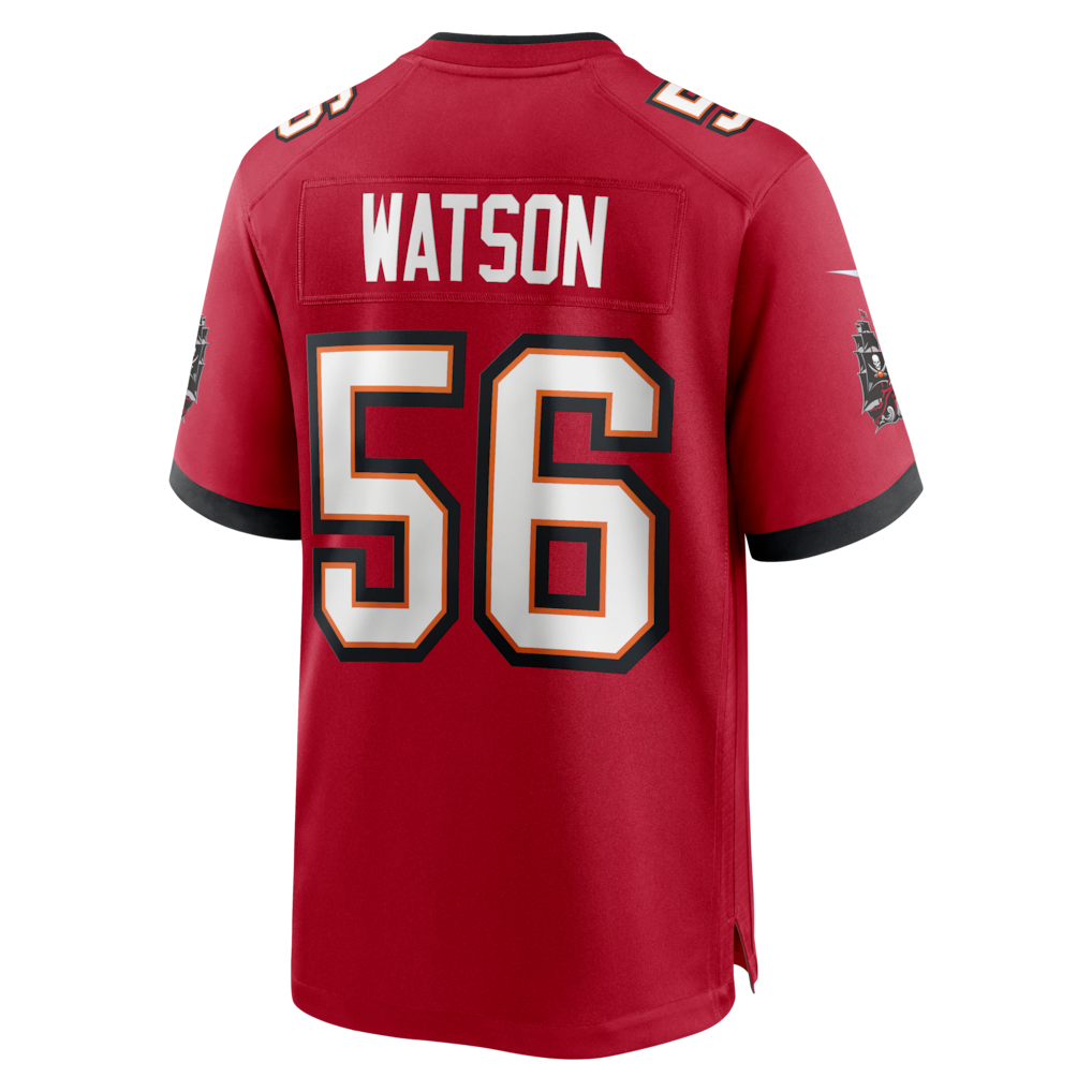 Davalo TB.Buccaneers #56 Desmond Watson Red Team Game Jersey