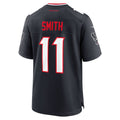Davalo H.Texans #11 Tremon Smith Navy Team Game Jersey