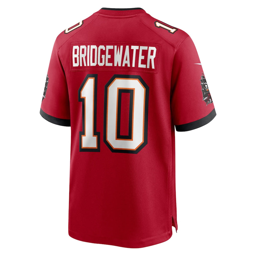 Davalo TB.Buccaneers #10 Teddy Bridgewater Red Team Game Jersey