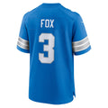 Davalo D.Lions #3 Jack Fox Blue Team Game Jersey