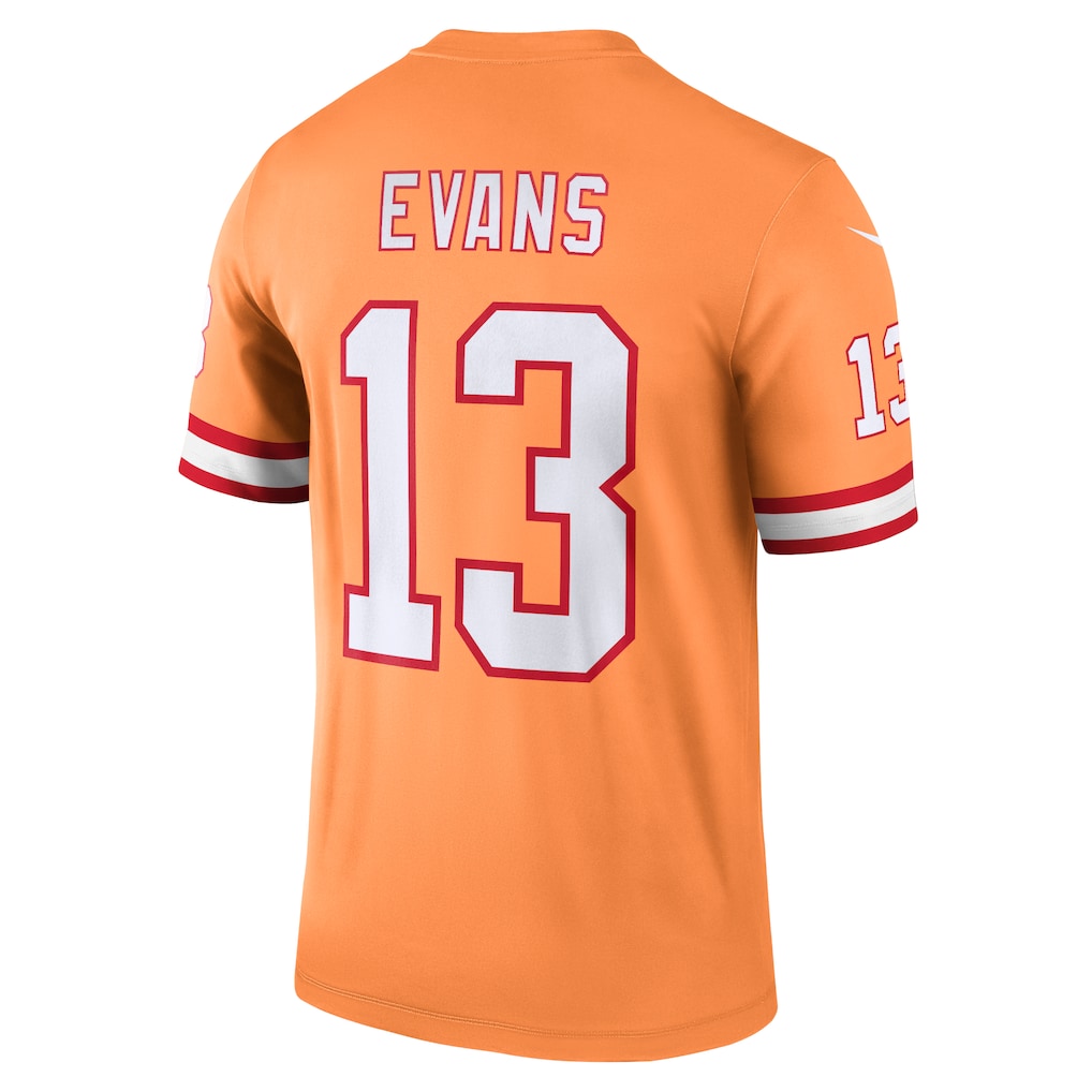 Davalo TB.Buccaneers #13 Mike Evans Orange Legend Player Performance Top Jersey