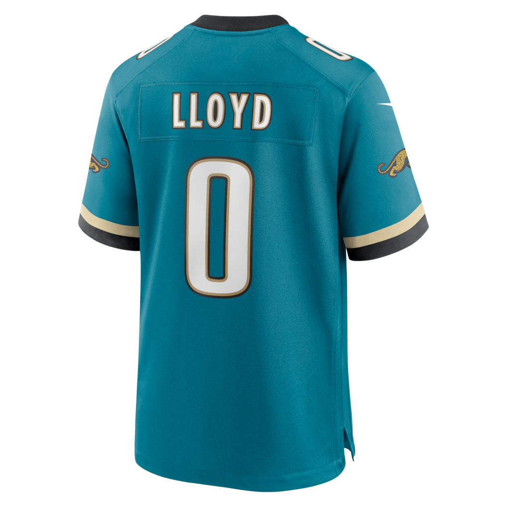 Davalo J.Jaguars #0 Devin Lloyd Teal Alternate 2 Prowler Throwback Game Jersey