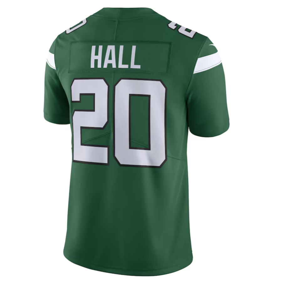 Davalo #20 Breece Hall Player NY.Jets Gotham Green Vapor Untouchable Limited Stitched Jersey