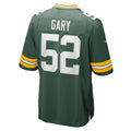 Davalo GB.Packers #52 Rashan Gary Green Game Jersey