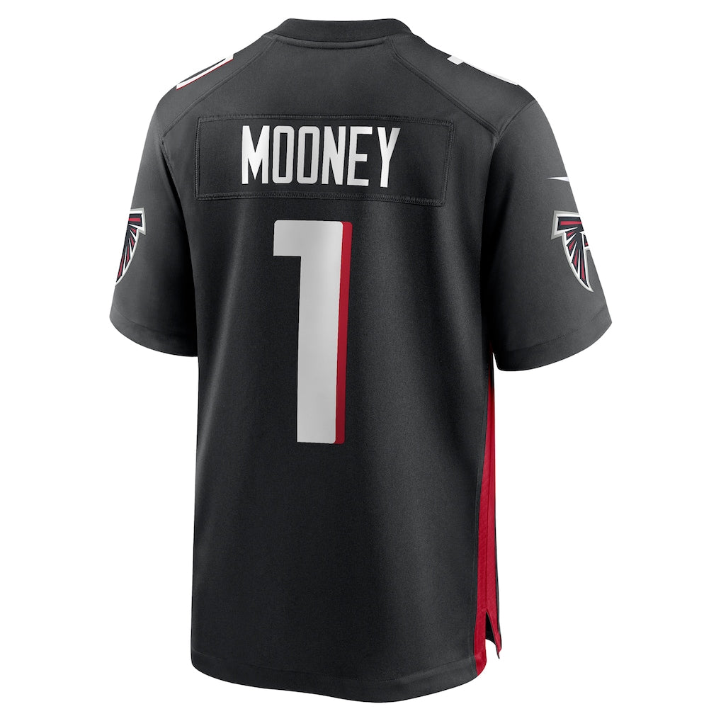 Davalo A.Falcons #1 Darnell Mooney Black Game Retired Player Jersey