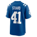 Davalo IN.Colts #41 Grant Stuard Royal Game Player Jersey