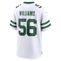 Davalo NY.Jets #56 Quincy Williams Legacy White Game Jersey