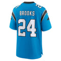 Davalo C.Panthers #24 Jonathon Brooks Blue Alternate Game Player Jersey