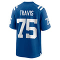 Davalo IN.Colts #75 Jalen Travis Royal Team Game Jersey
