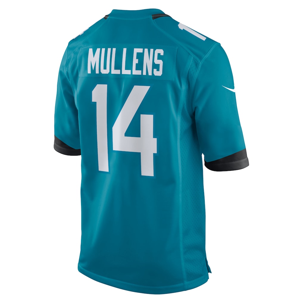 Davalo J.Jaguars #14 Nick Mullens Teal Team Game Jersey