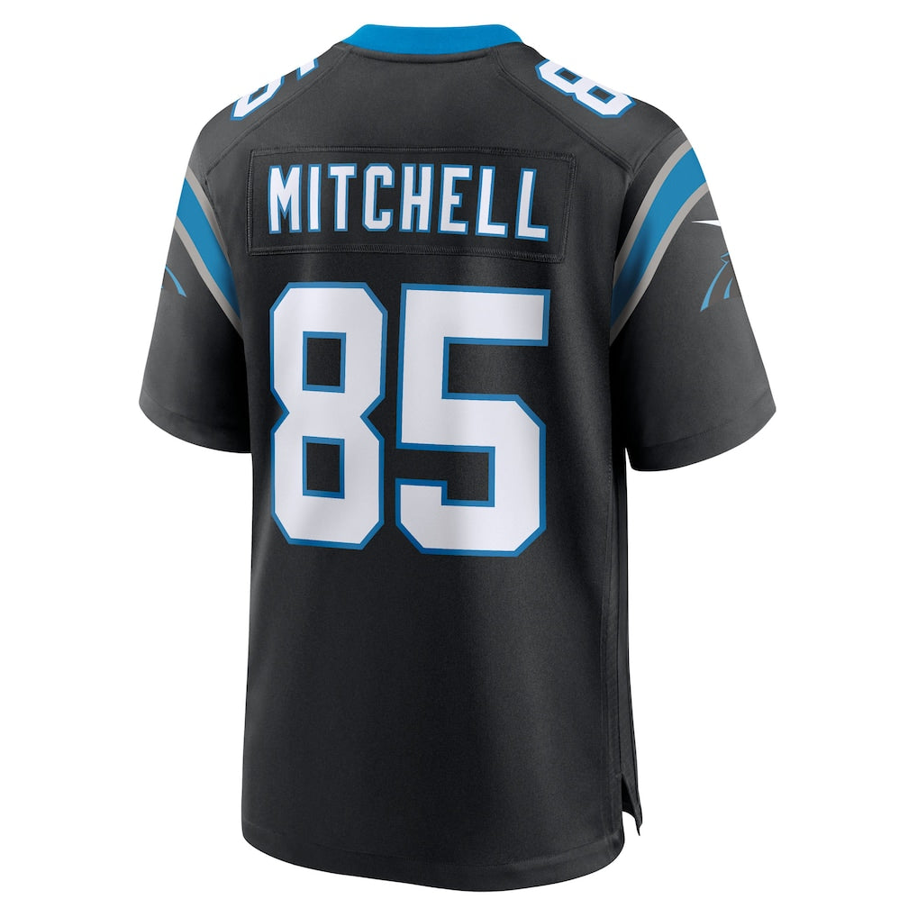 Davalo C.Panthers #85 James Mitchell Black Team Game Jersey