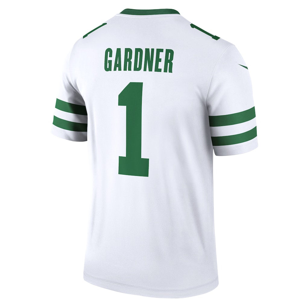 Davalo NY.Jets #1 Ahmad Sauce Gardner White Legend Player Performance Top Jersey