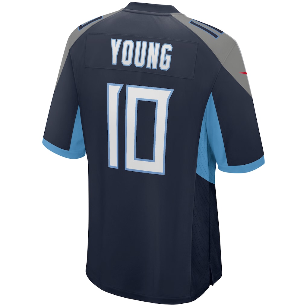 Davalo T.Titans #10 Vince Young Navy Game Retired Player Jersey