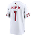 Davalo A.Cardinals #1 Kyler Murray White Team Game Jersey