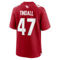 Davalo A.Cardinals #47 Channing Tindall Cardinal Team Game Jersey