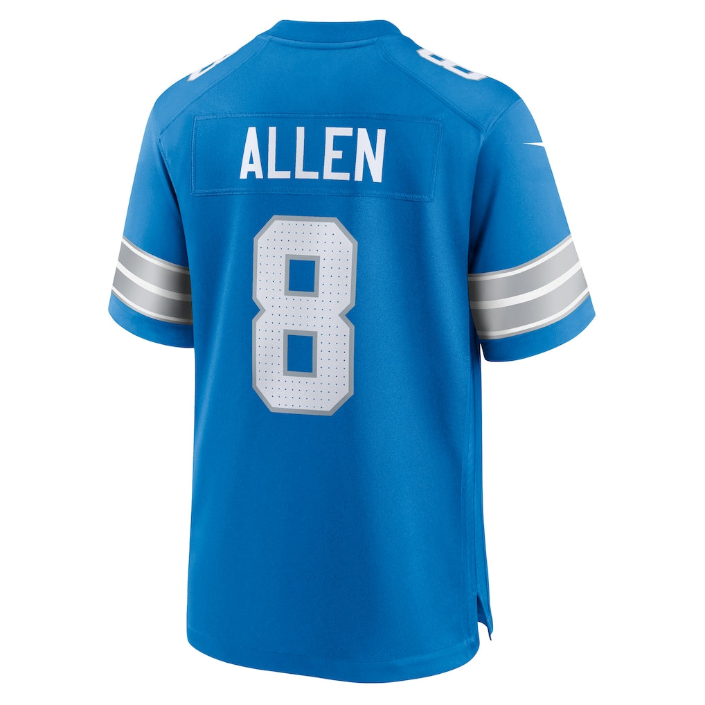 Davalo D.Lions #8 Kyle Allen Blue Team Game Jersey