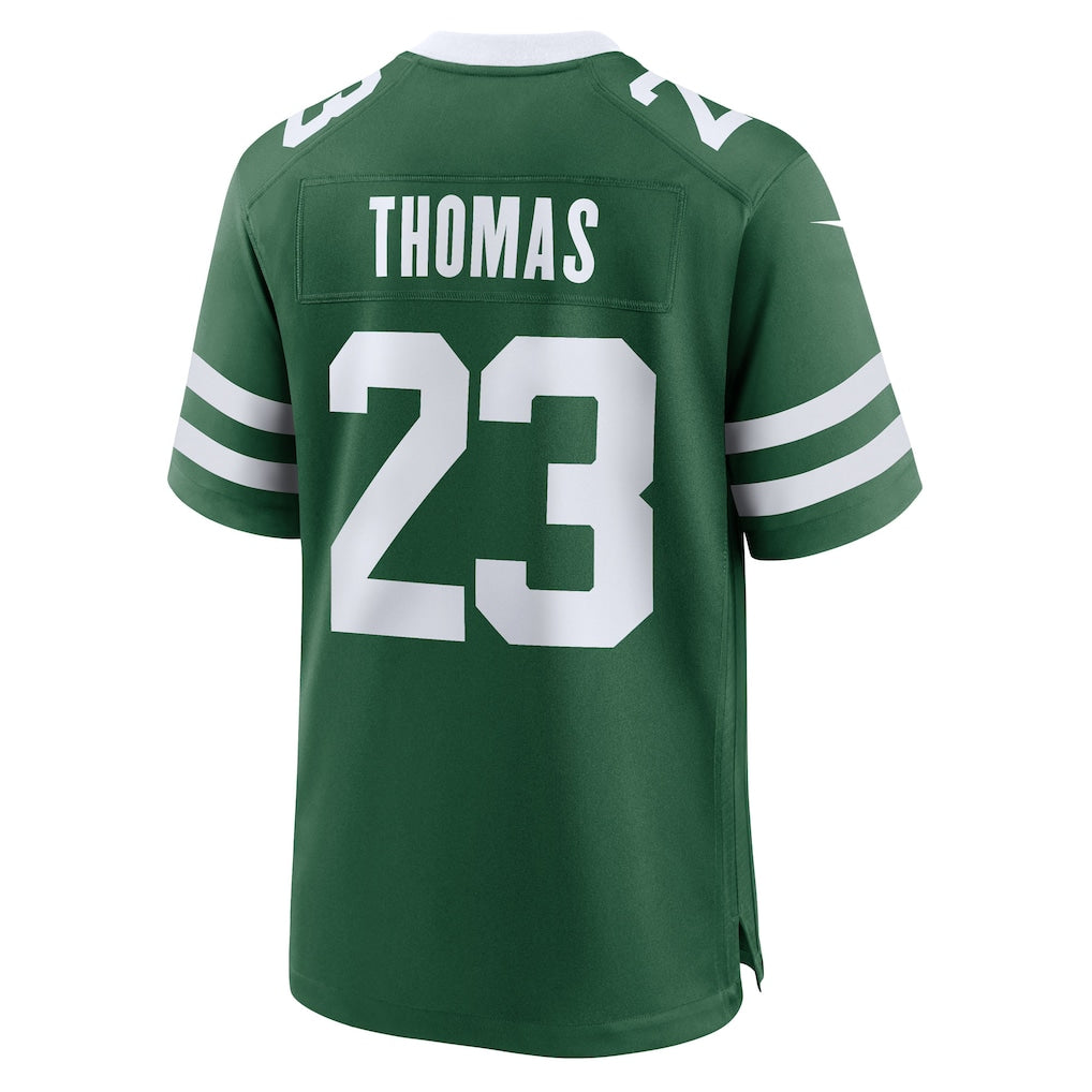 Davalo NY.Jets #23 Azareye'h Thomas Legacy Green Team Game Jersey