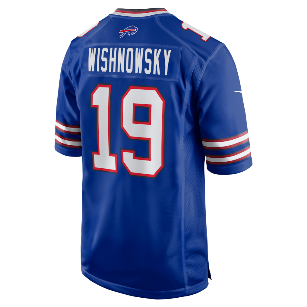 Davalo B.Bills #19 Mitch Wishnowsky Royal Team Game Jersey