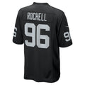 Davalo LV.Raiders #96 Isaac Rochell Black Team Game Jersey