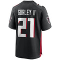 Davalo A.Falcons #21 Todd Gurley II Black Team Game Jersey