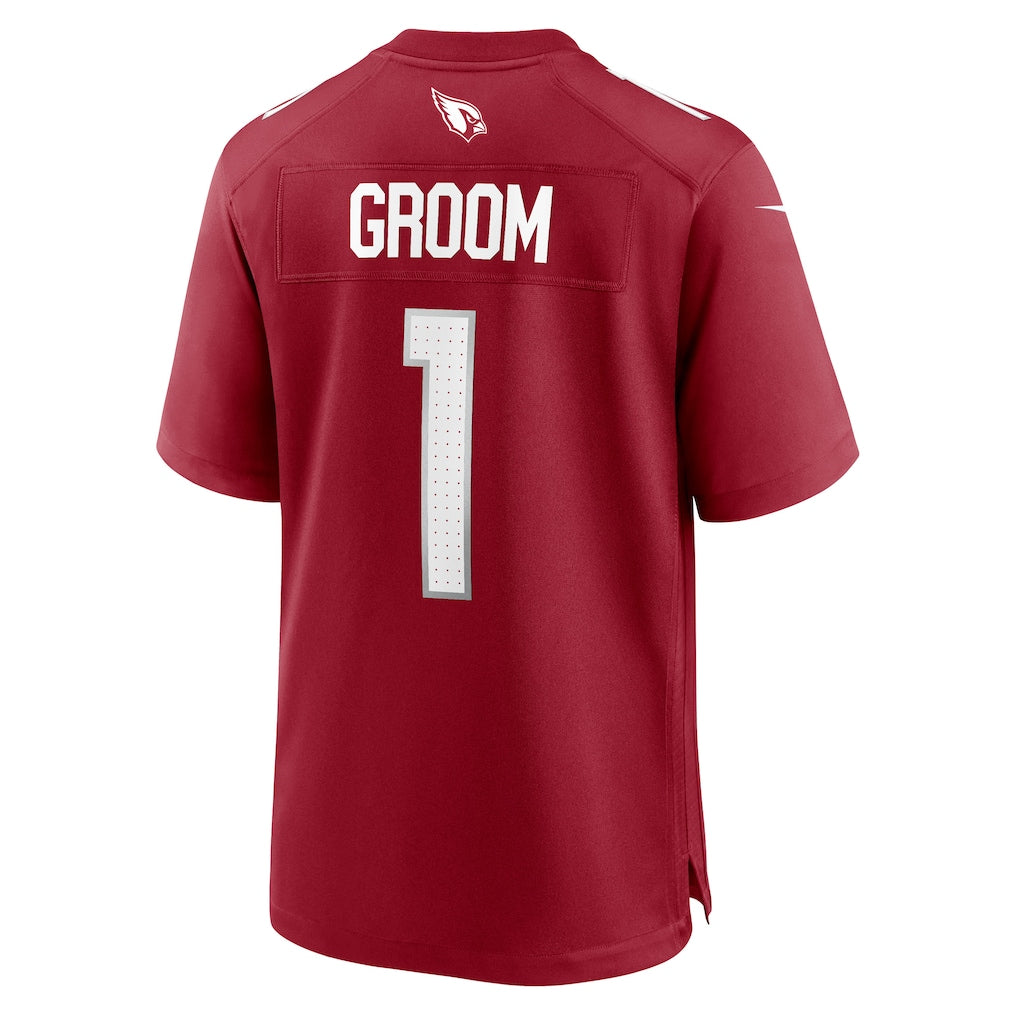 Davalo A.Cardinals #1 Groom Cardinal Team Game Jersey