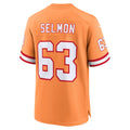 Davalo TB.Buccaneers #63 Lee Roy Selmon Creamsicle 50th Season Game Jersey