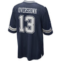 Davalo D.Cowboys #13 DeMarvion Overshown Navy Game Jersey