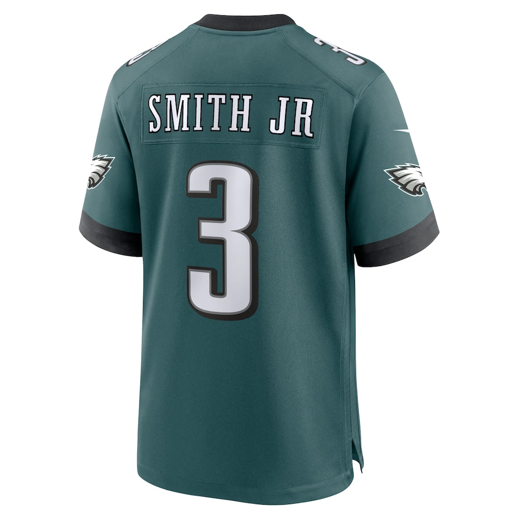 Davalo P.Eagles #3 Nolan Smith Midnight Green Team Game Jersey