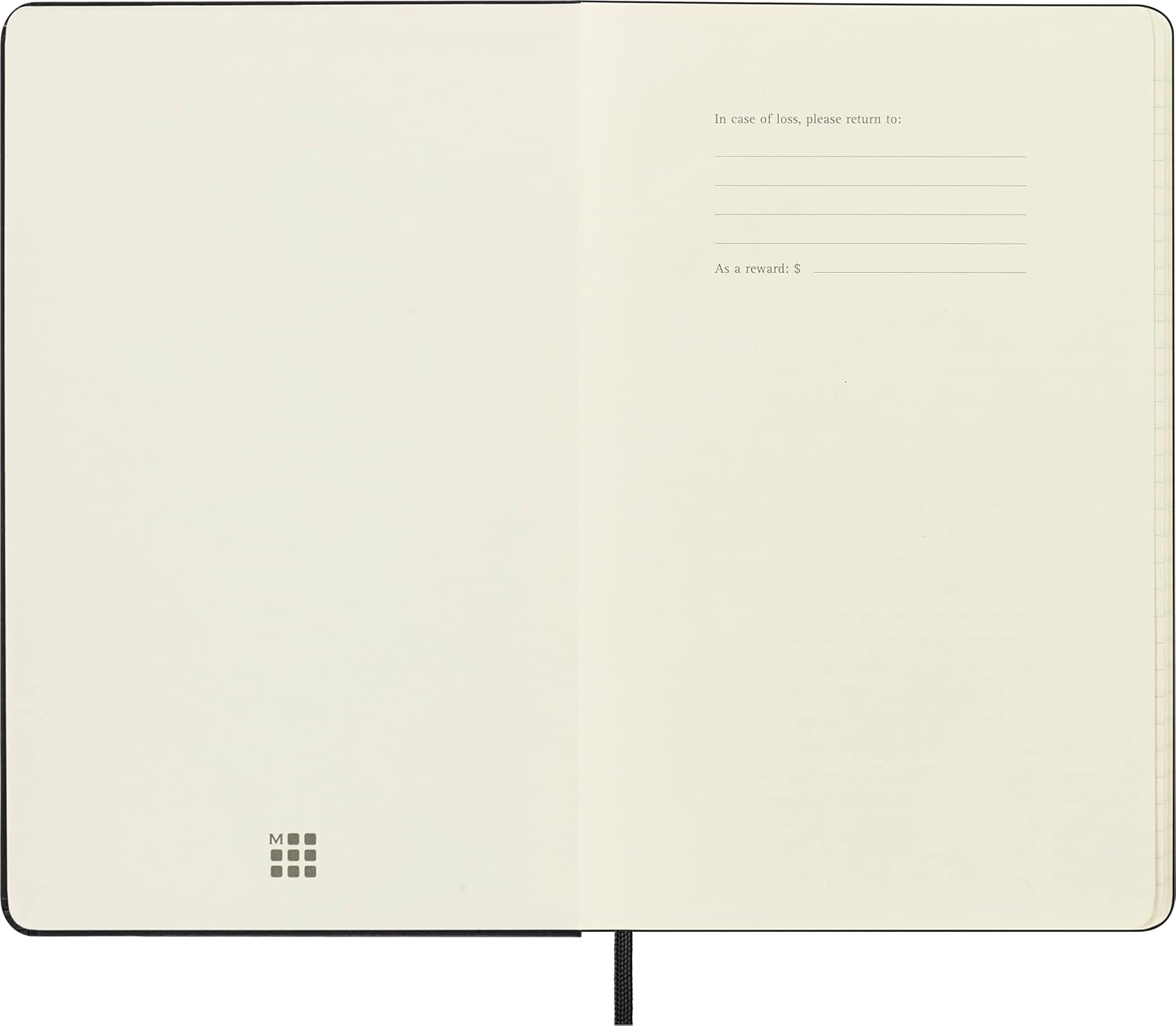 Moleskine Classic Notebook, Large, Ruled, Black, Hard Cover (5 x 8.25) | Large 5" x 8.25" notebook with 240 ruled pages for journaling, note-taking, planning, and everyday writing.