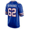 Davalo B.Bills #62 Sedrick Van Pran-Granger Royal Game Jersey