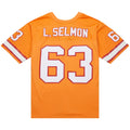 Davalo TB.Buccaneers #63 Lee Roy Selmon Mitchell & Ness Orange 1976 Legacy Replica Jersey