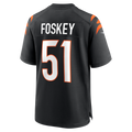 Davalo C.Bengals #51 Isaiah Foskey Black Team Game Jersey