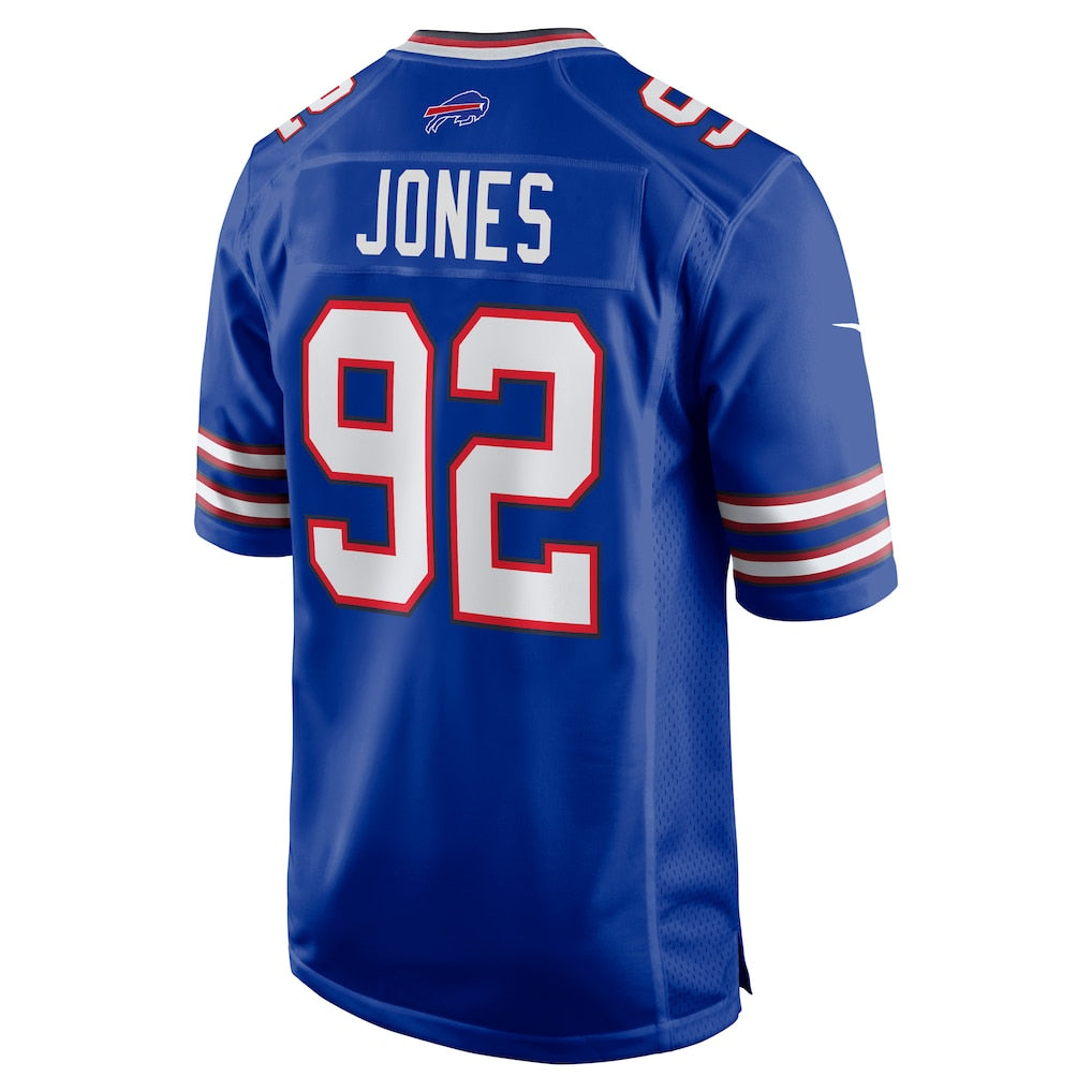 Davalo B.Bills #92 DaQuan Jones Royal Game Player Jersey