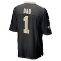 Davalo NO.Saints #1 Dad Black Game Jersey