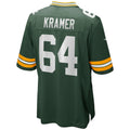 Davalo GB.Packers #64 Jerry Kramer Green Team Retired Player Game Jersey